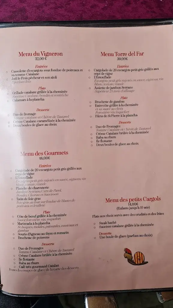Menu_Le Petit Gris_Tautavel_immagine_3