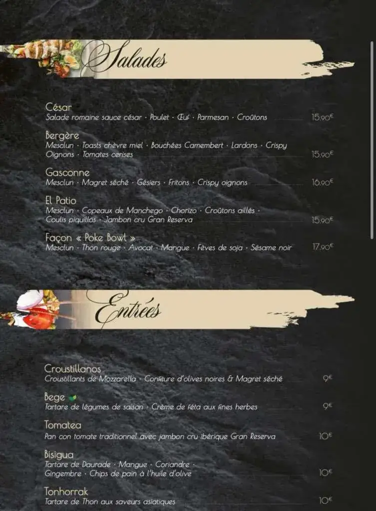 Menu_El Patio_Fenouillet_image_1