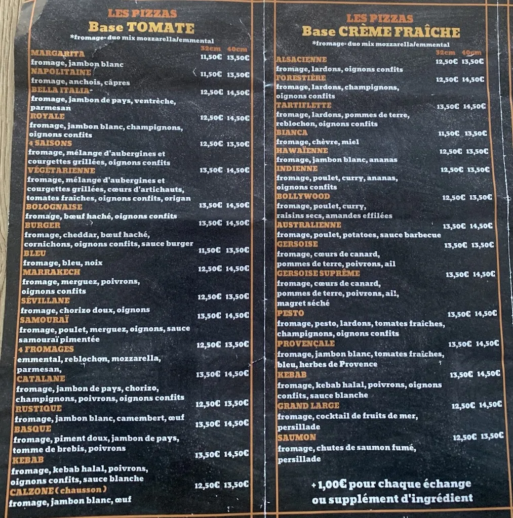 Menu_PIZZERIA BELLA ITALIA_Fleurance_immagine_1