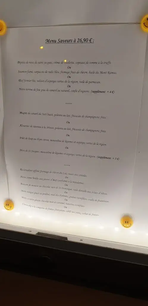 Menu_La Table de Florensac_Florensac_image_3