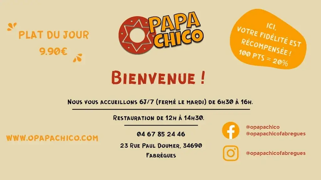 Menu_O'Papachico_Fabrègues_immagine_3