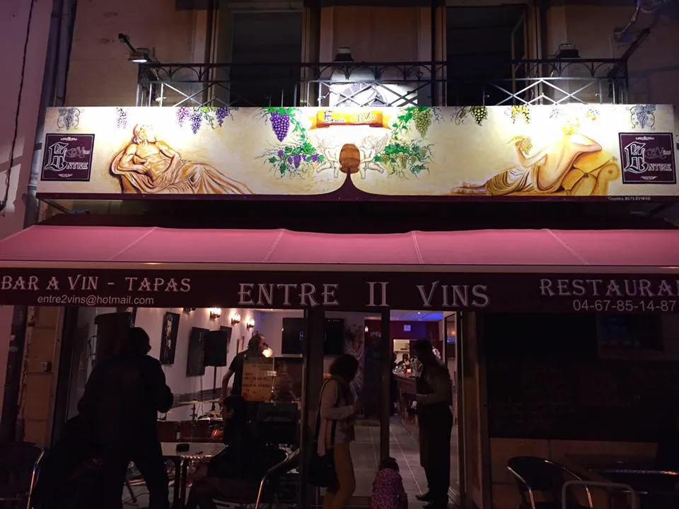 Entre 2 Vins restaurant in Fabrègues