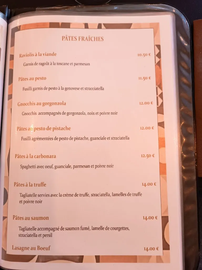 Menu_Restaurant & Pizzeria le F_Fabrègues_image_1