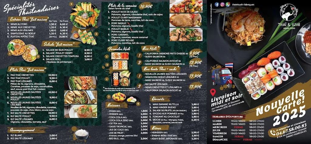 Menu_Thaï & Sushi Fabrègues_Fabrègues_image_2