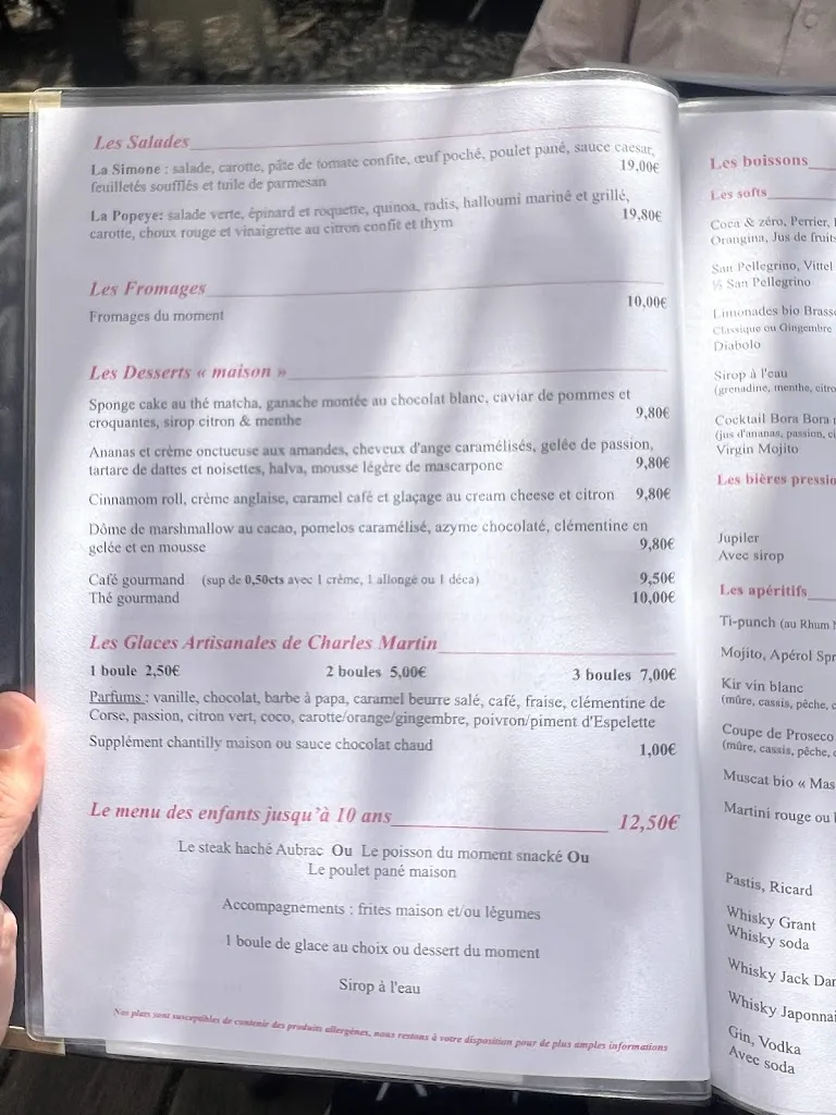 Menu_The Suspended Time_Saint-Jean-de-Védas_image_3