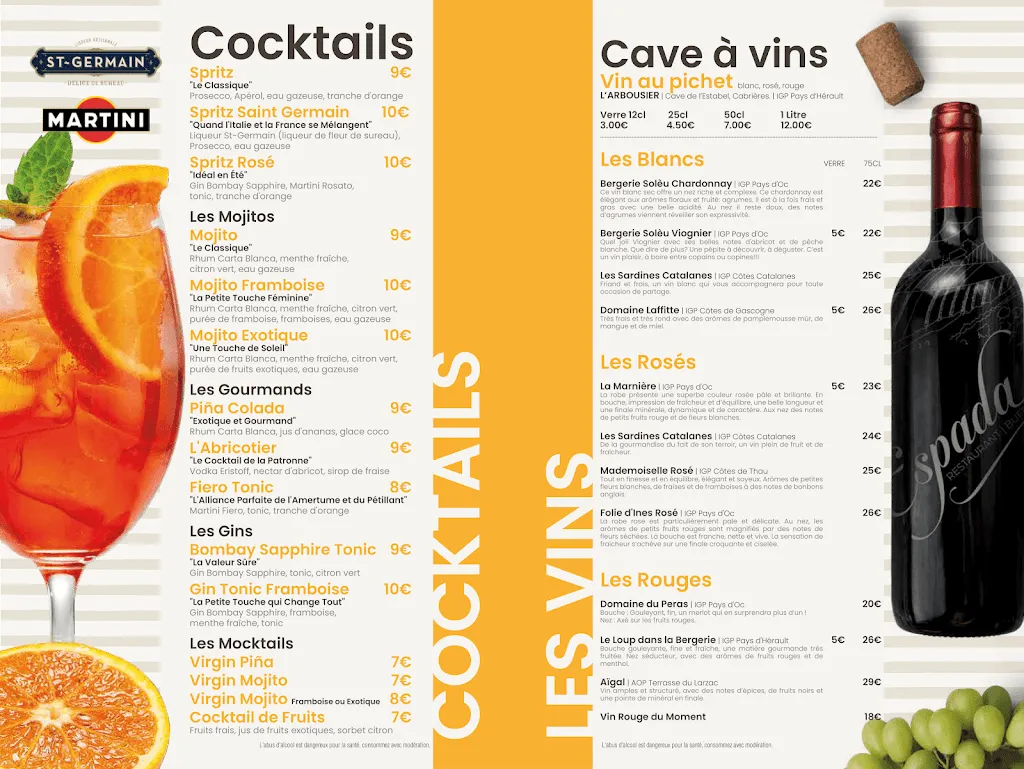 Espada ristorante a Saint-Jean-de-Védas