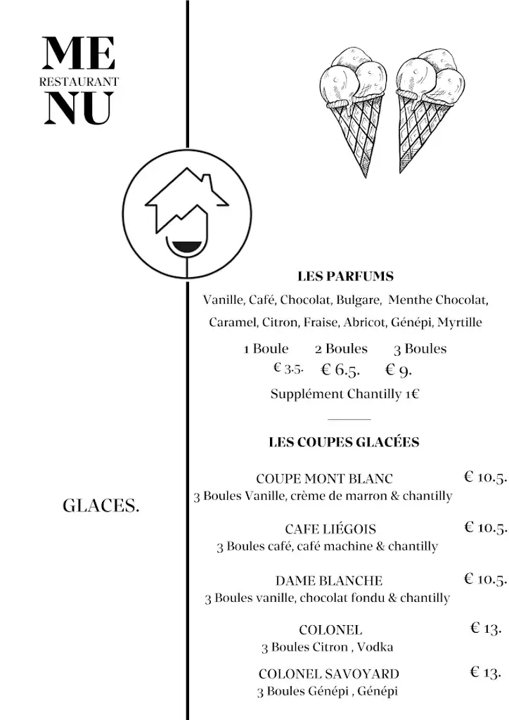 Menu_Restaurant Auberge du Pré Vieux , Le Grand-Bornand_Grand-Bornand_image_3