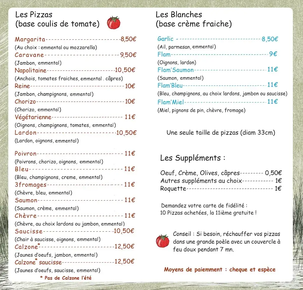 Menü_La Caravane_Rivières_Bild_2