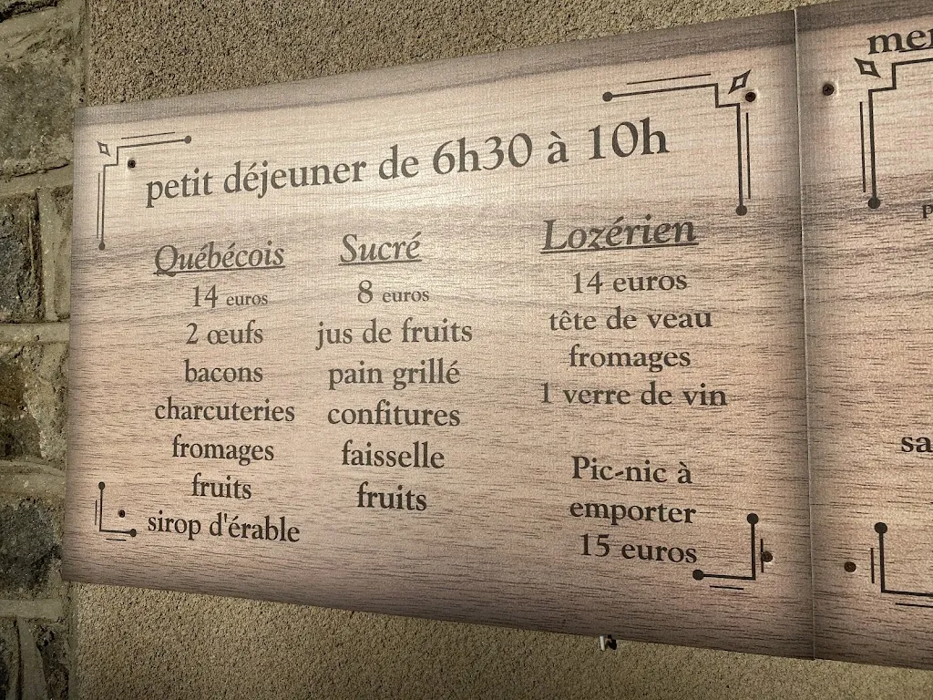 Menu_Auberge Du Col De Montmirat - Saint-Étienne-du-Valdonnez_Saint-Étienne-du-Valdonnez_image_3