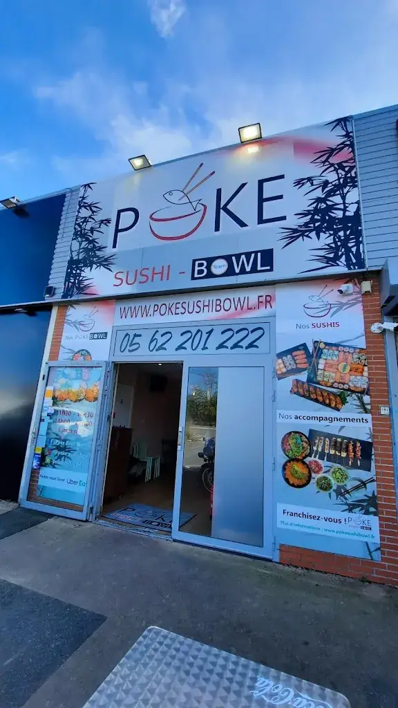 Poke sushi bowl Fonsorbes restaurant in Fonsorbes