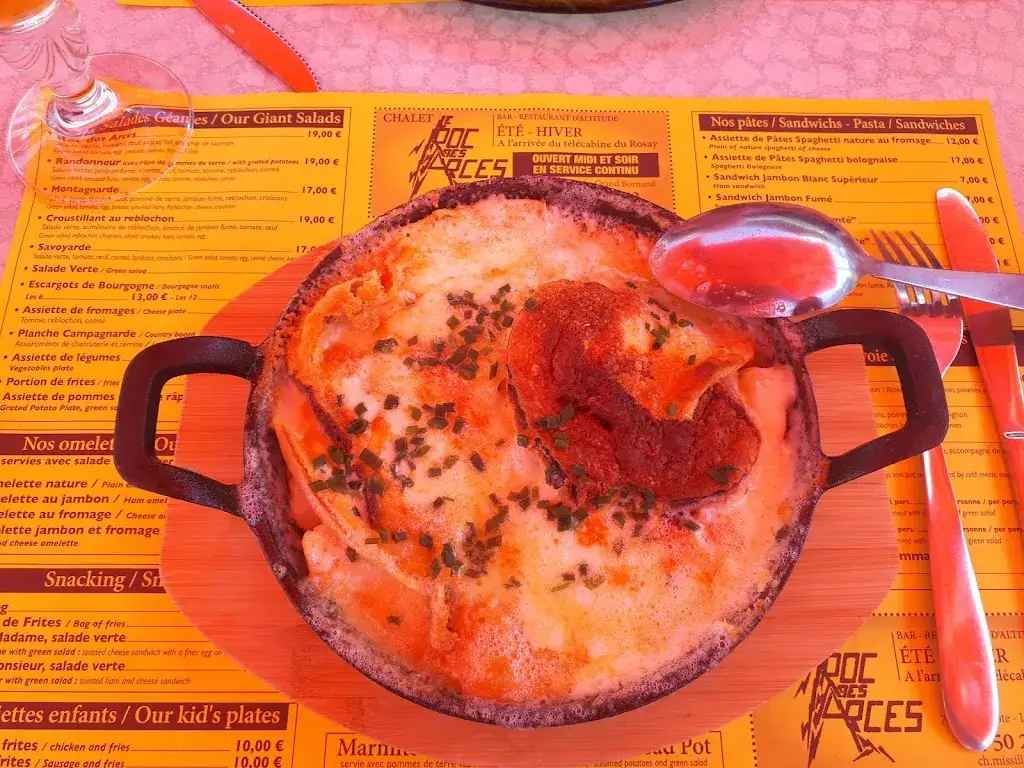 Menu_Le Roc des Arces_Grand-Bornand_image_2