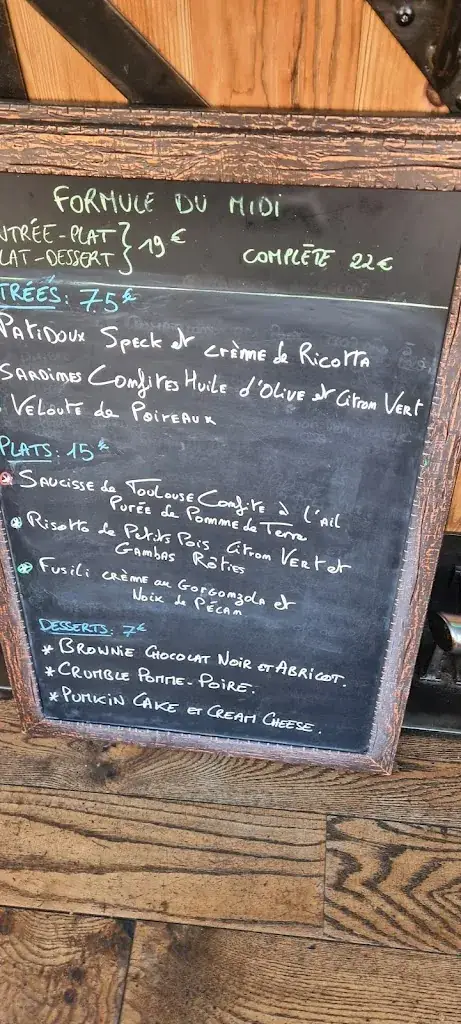 Menu_Restaurant Brasserie de la Fourche_Foix_image_4