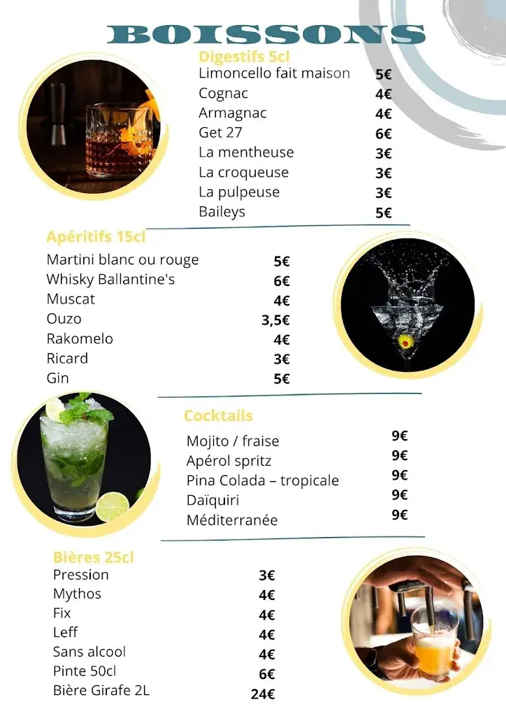 Menu_Restaurant - Saveurs Méditerranée - Foix Ariège Pyrénées_Foix_image_4