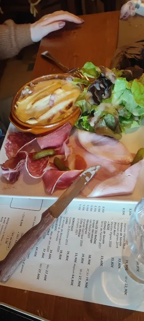 Menü_Restaurant Le Jalouvre_Grand-Bornand_Bild_3