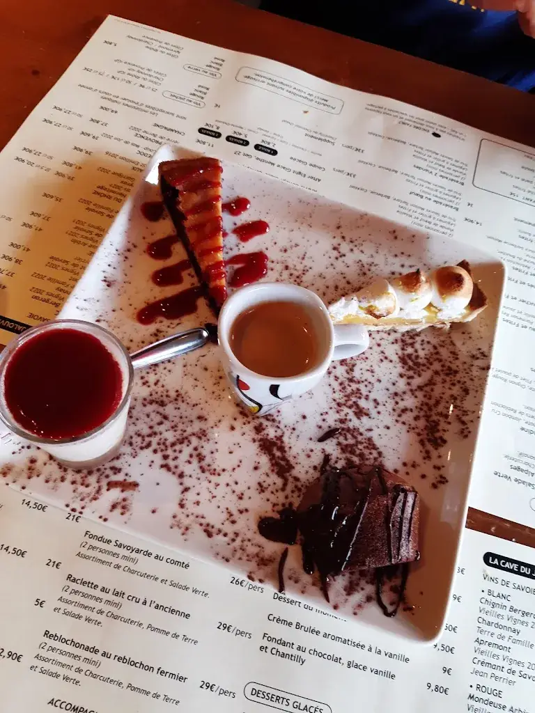 Menü_Restaurant Le Jalouvre_Grand-Bornand_Bild_4