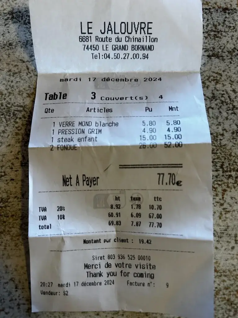 Heather Katsonga-Woodward_Restaurant Le Jalouvre_Grand-Bornand_Bewertung