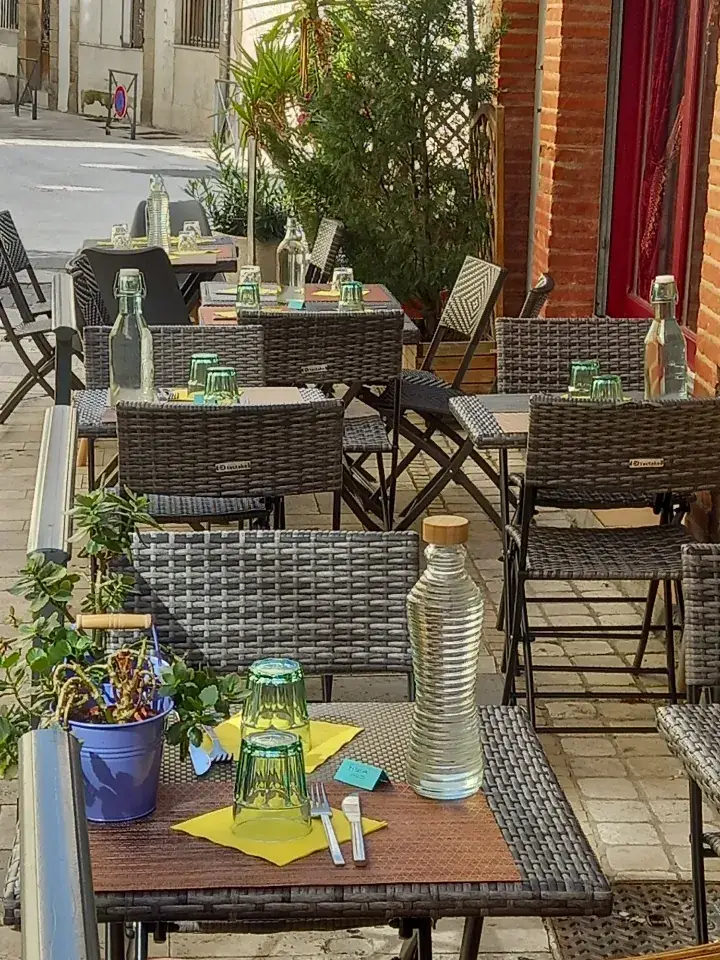 Le Chat Chapeauté restaurant in Foix