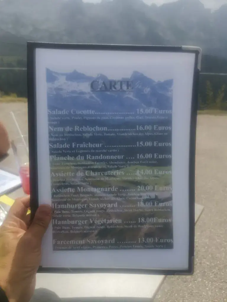 Menu_Restaurant Les Terres Rouges_Grand-Bornand_immagine_2