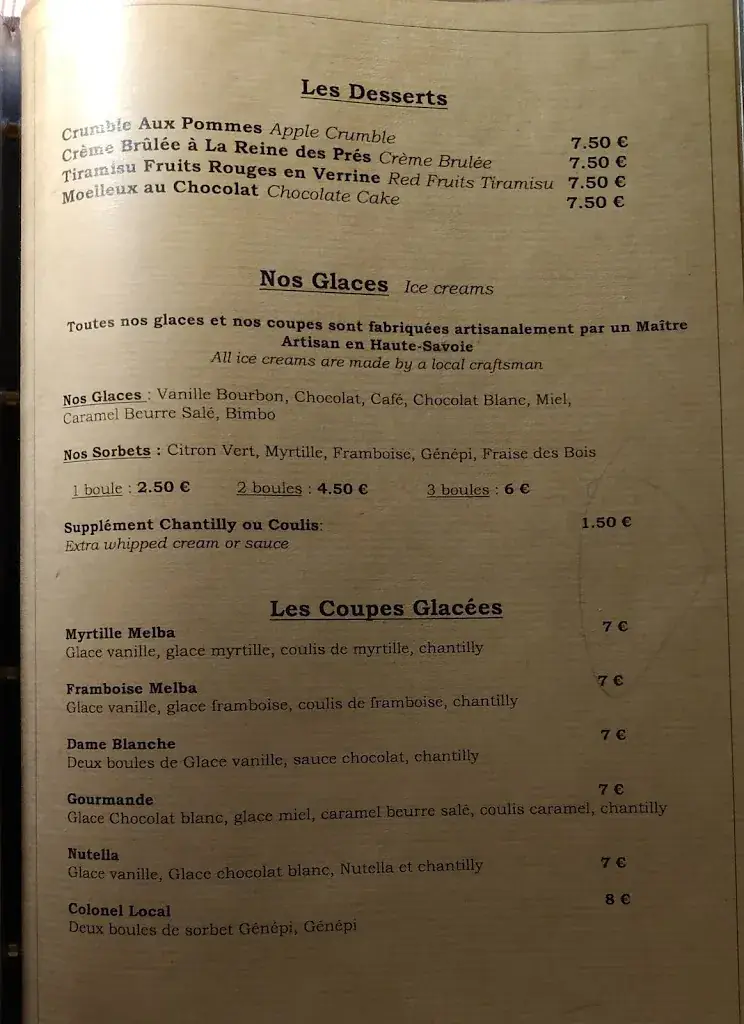 Menu_La Ferme du Pépé_Grand-Bornand_image_1