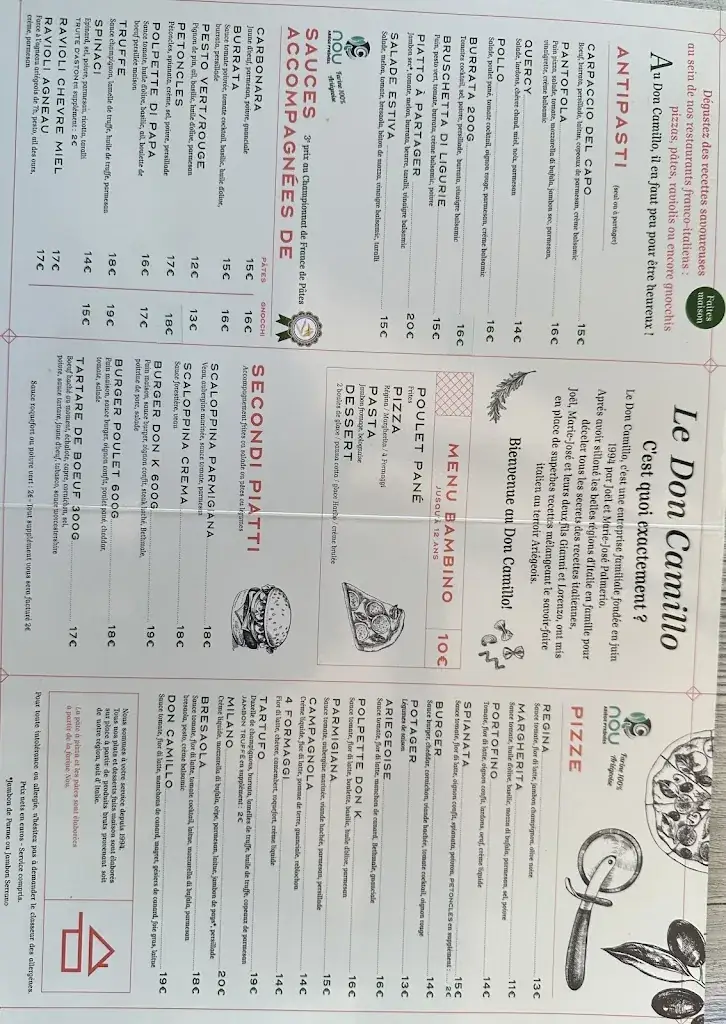 Menu_Don Camillo_Foix_image_2