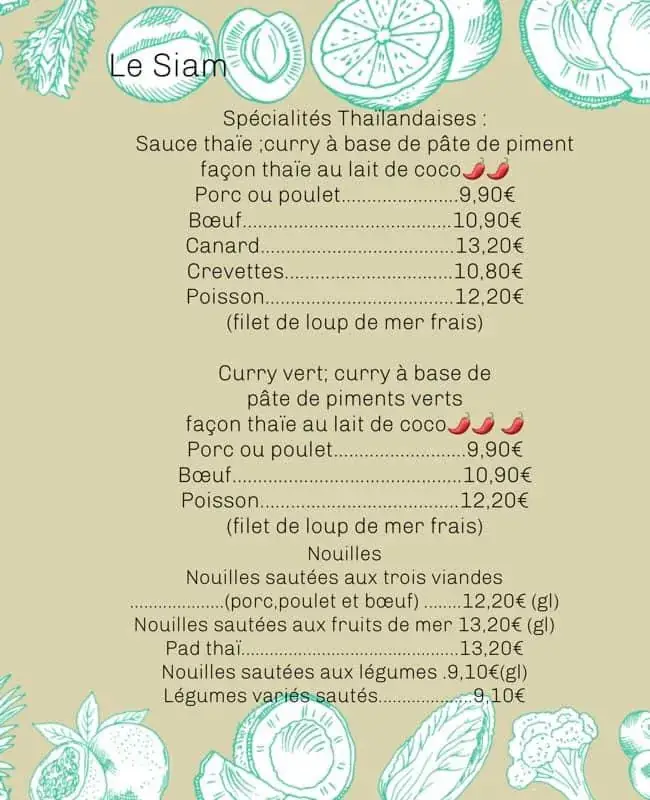 Menu_Le Siam_Foix_image_1