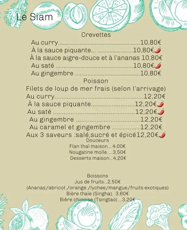 Menu_Le Siam_Foix_image_2