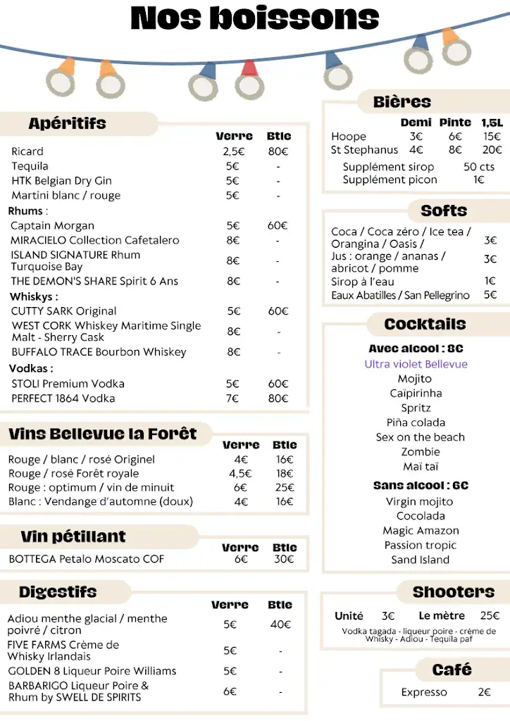 Menu_La Guinguette de Bellevue_Fronton_image_1