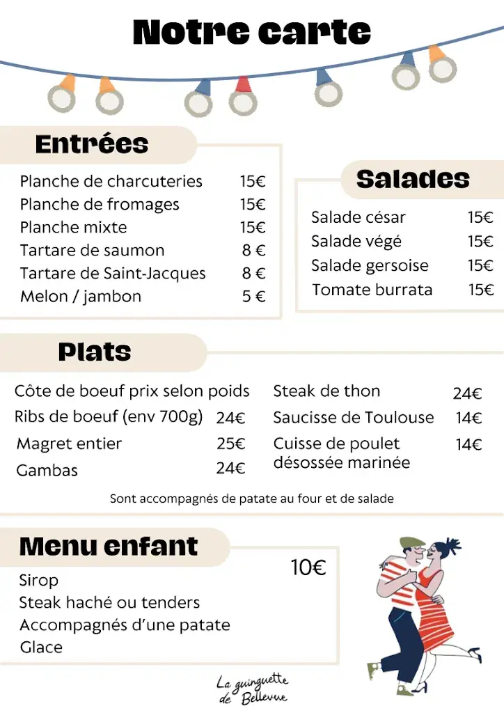Menu_La Guinguette de Bellevue_Fronton_image_2