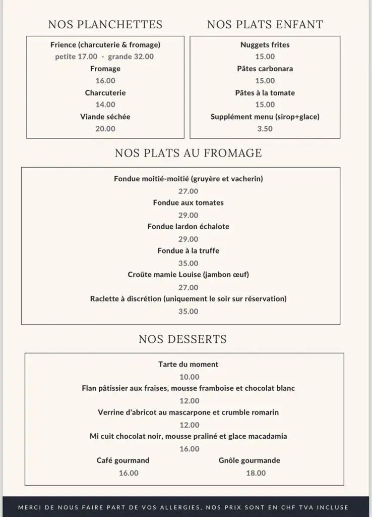Menu_Refuge de Frience_Gryon_image_2