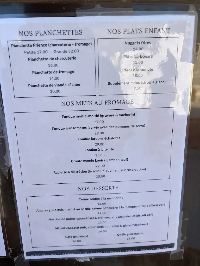 Menu_Refuge de Frience_Gryon_image_4