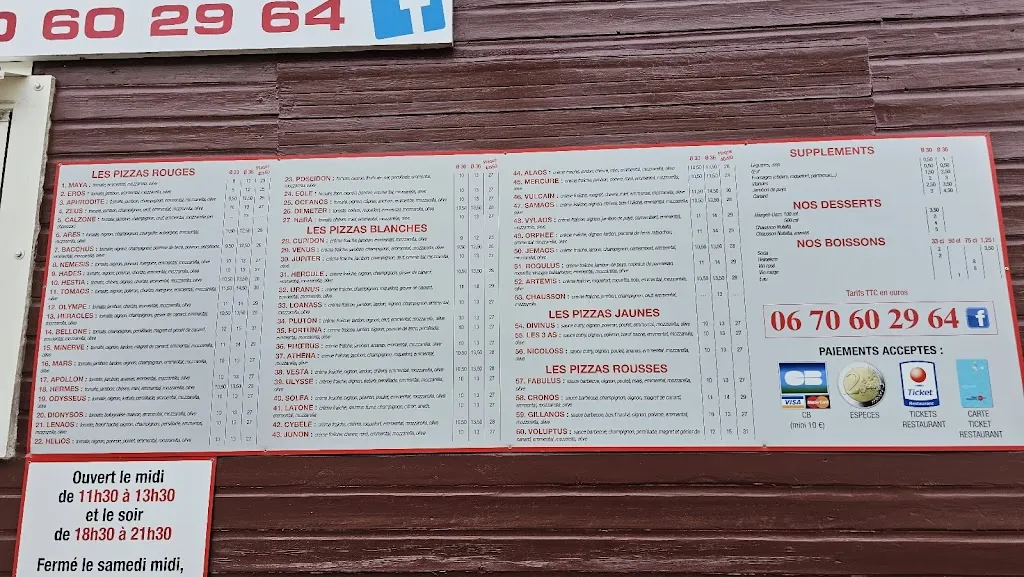 Menu_Pizza Les 3 As_Gagnac-sur-Garonne_image_2