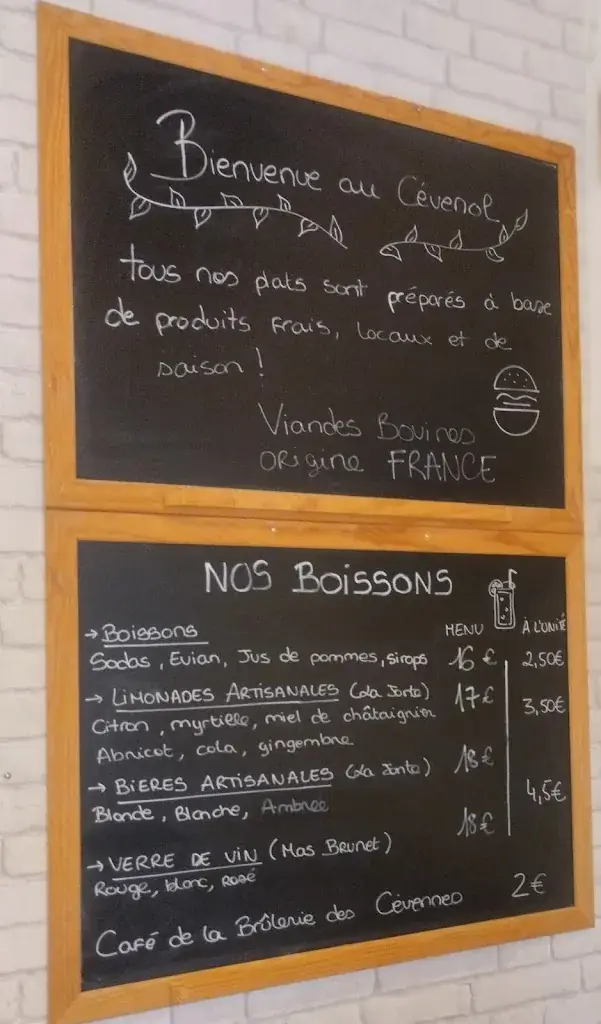 Menu_Restaurant Le Cévenol Burger et Cuisine_Ganges_image_3