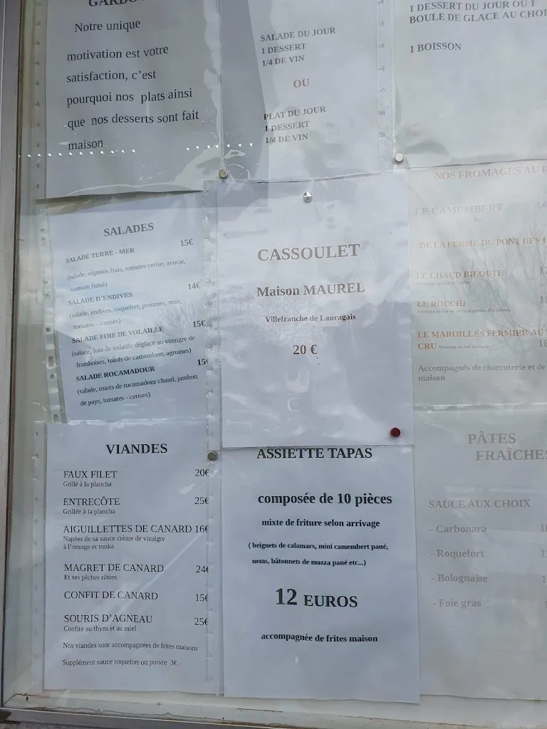 Menu_Restaurant Le Gardouch_Gardouch_image_1