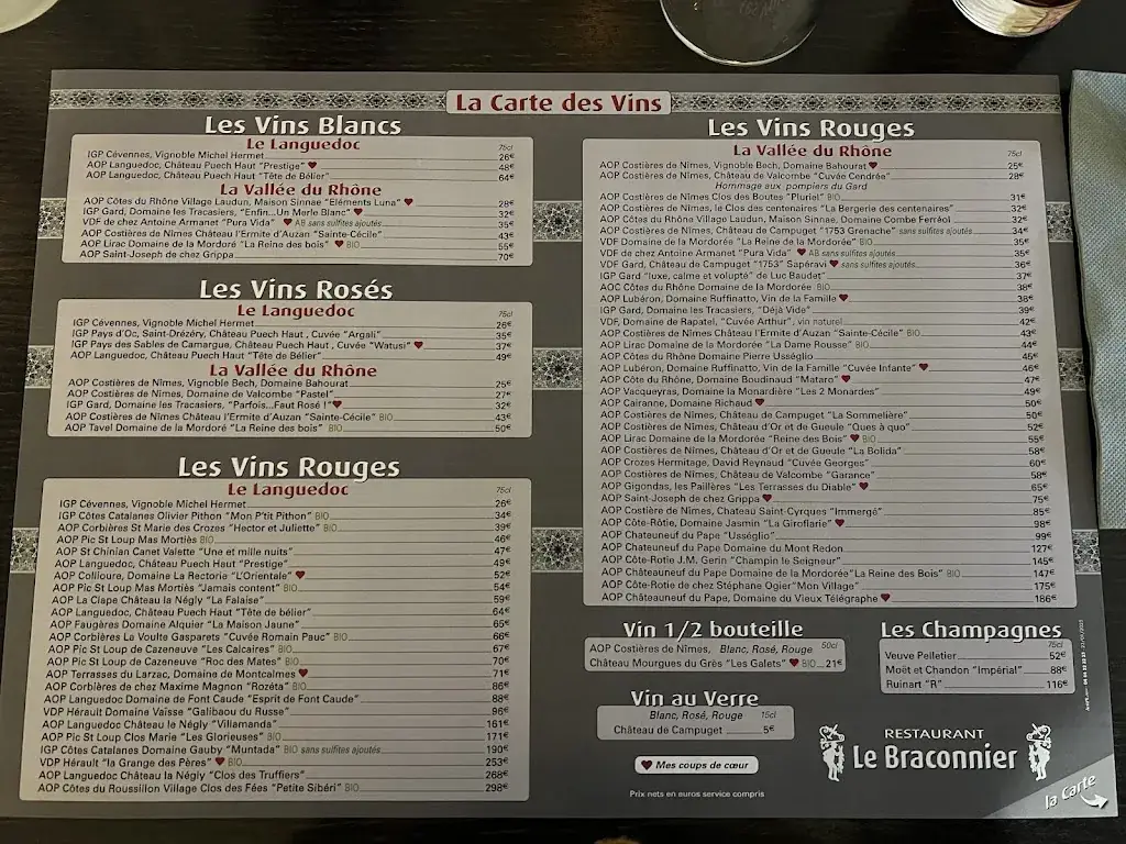 Menü_Le Braconnier_Garons_Bild_1