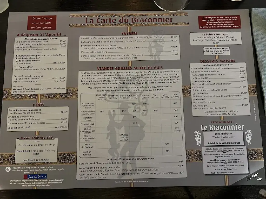 Menü_Le Braconnier_Garons_Bild_2