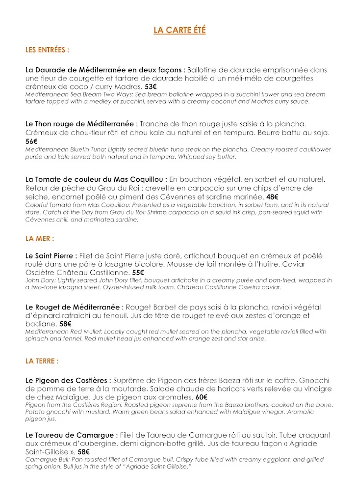 Menu_Restaurant Skab_Nîmes_image_1