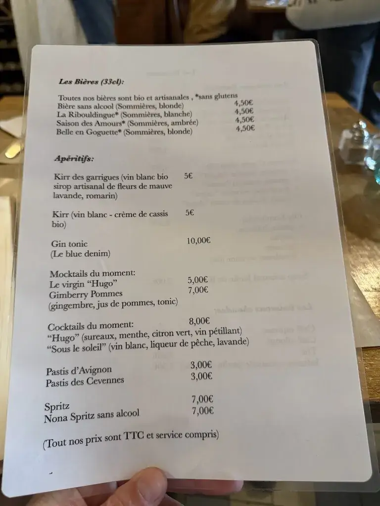 Menu_Le caboulot de la sérendipité_Nîmes_image_1