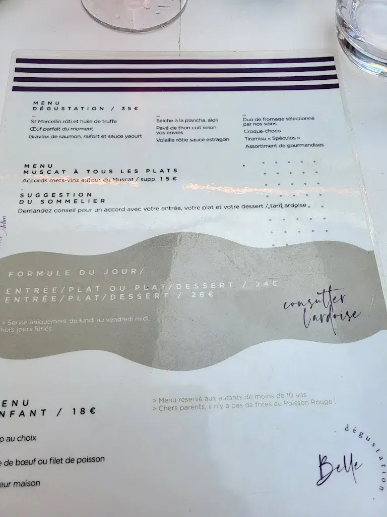 Menu_Le Poisson Rouge_Frontignan_image_1