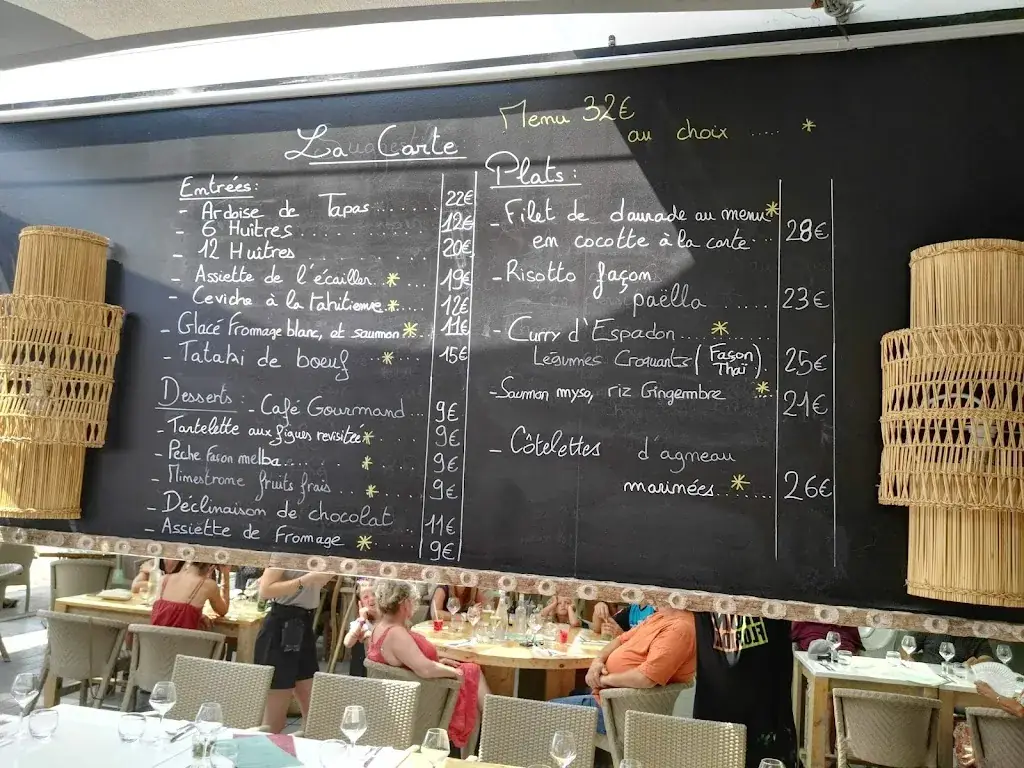 Menu_Le Poisson Rouge_Frontignan_image_2