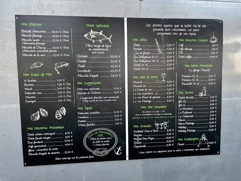 Menu_La Cave À Nico_Frontignan_image_3