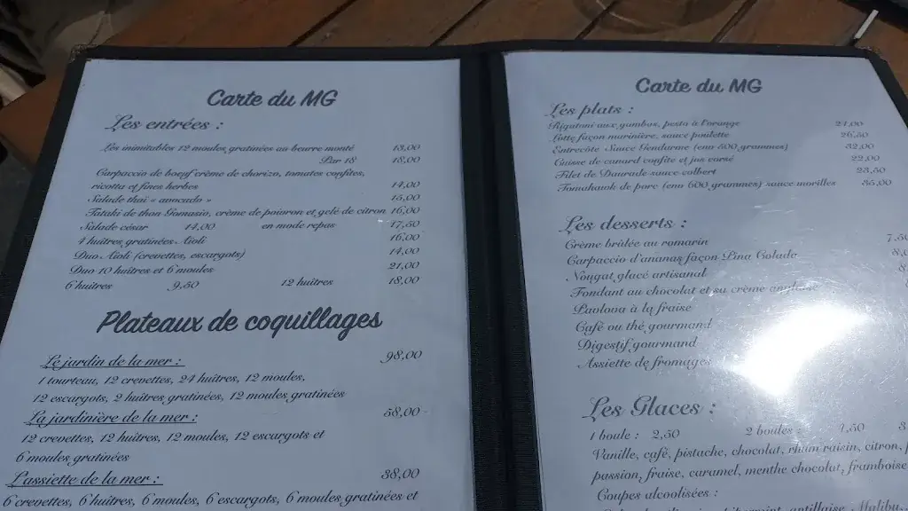 Menu_Le MG par Cécile et Grégory Doucey_Frontignan_image_4