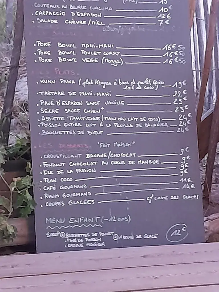 Menu_La Pirogue_Frontignan_image_1