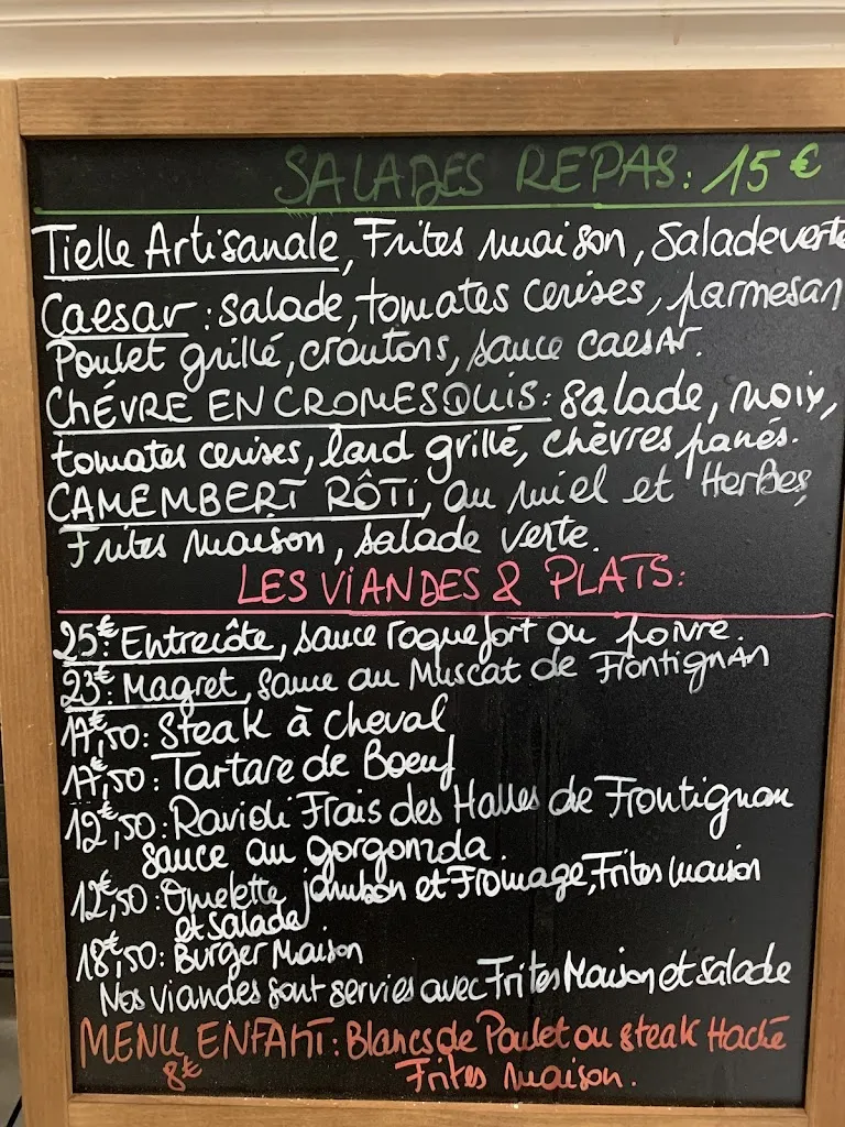 Menu_Le Bistrot de Fanny_Frontignan_immagine_2