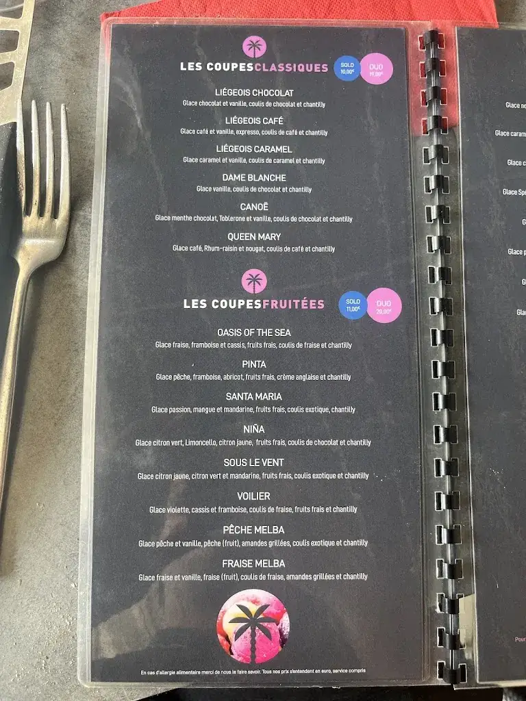 Menu_Côté Mer_Frontignan_immagine_3