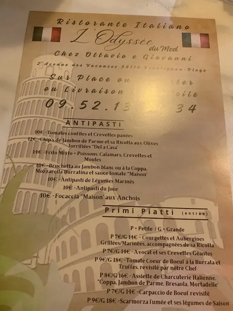 Menu_L'Odyssée du Med_Frontignan_image_2