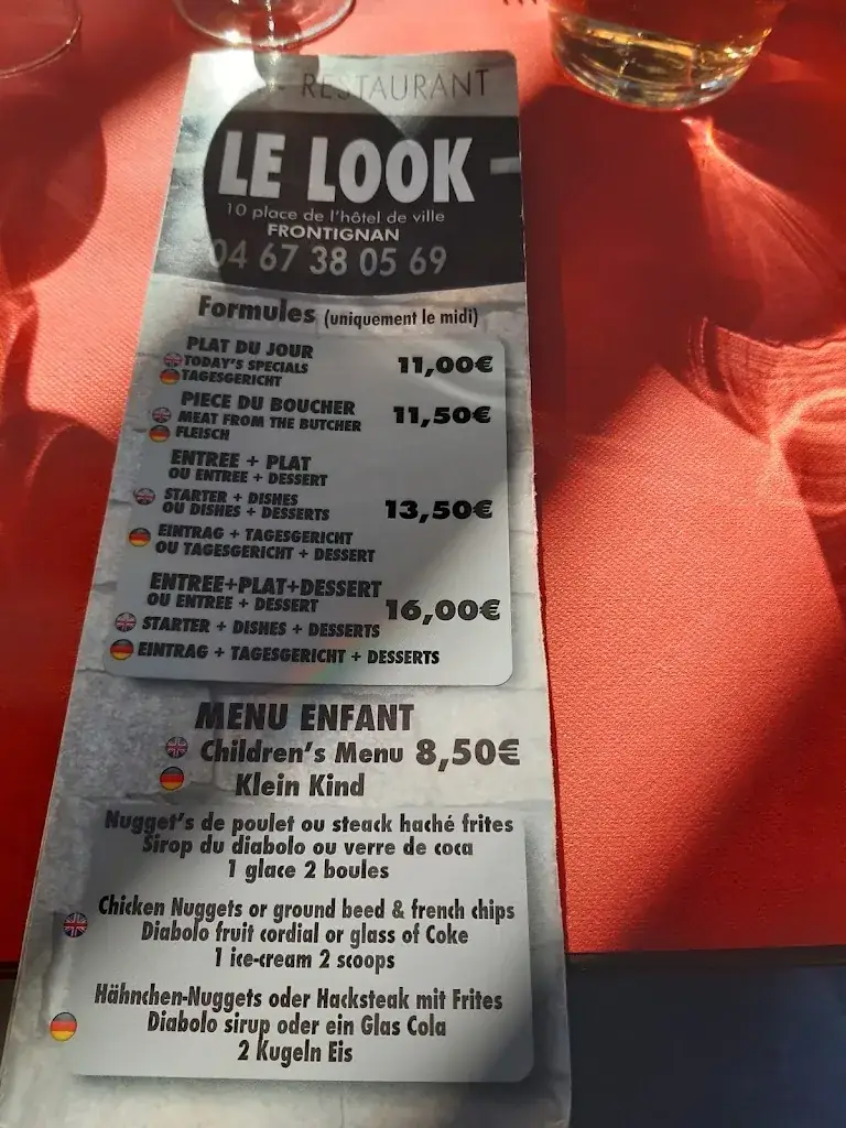 Menu_Le Look_Frontignan_immagine_2