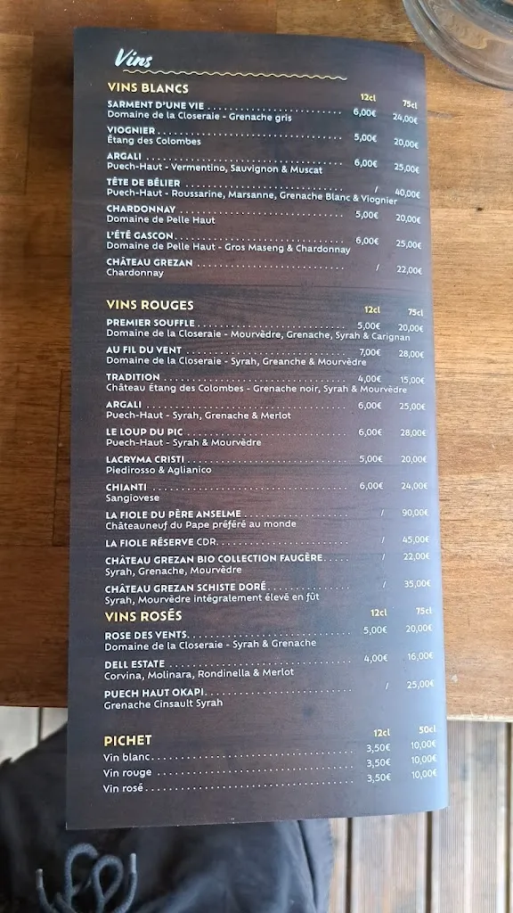 Menu_L'Aviateur_Frontignan_image_1