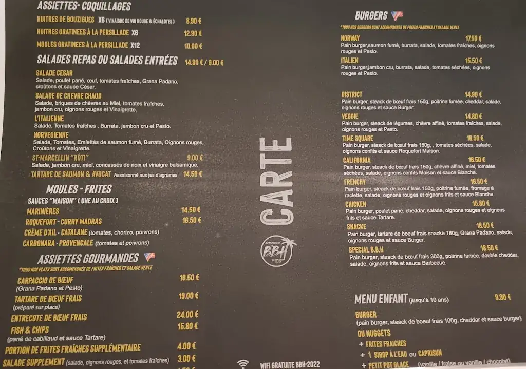 Menu_Beach Burger House_Frontignan_image_4