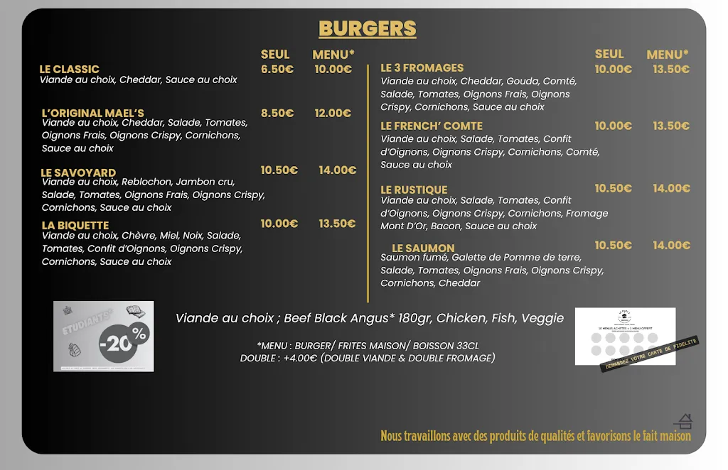 Menu_Le Mael'S_Frontignan_image_2
