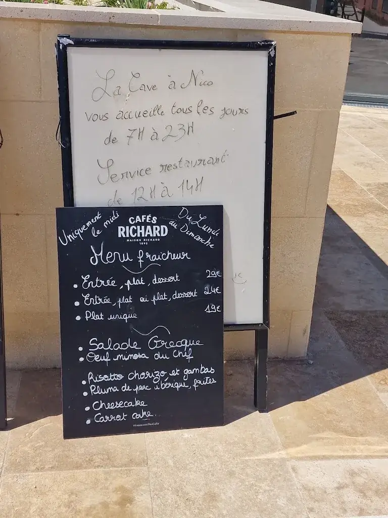 Menu_La Cave À Nico_Frontignan_image_1